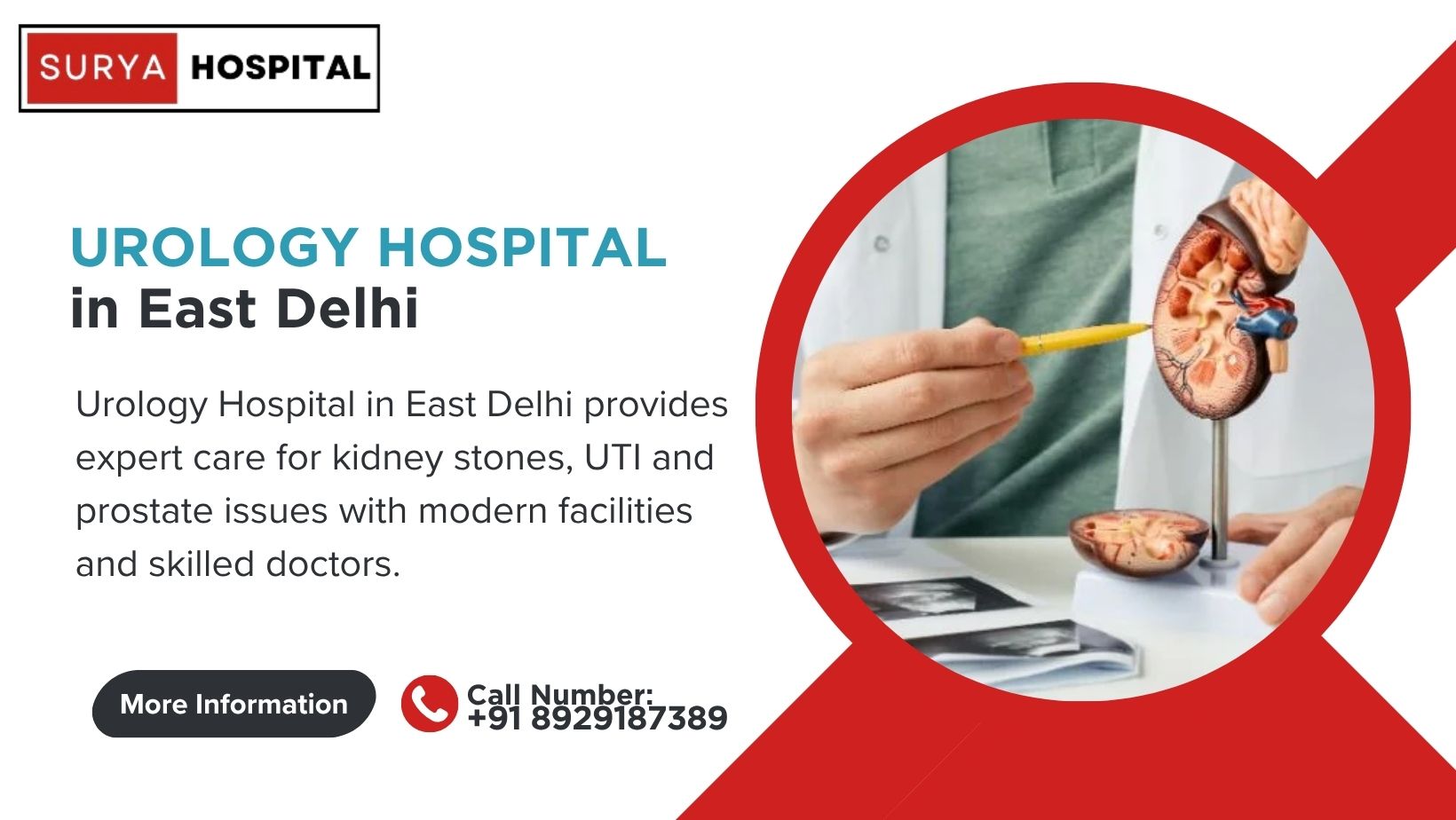 Urology Hospital in East Delhi for Kidney Treatment